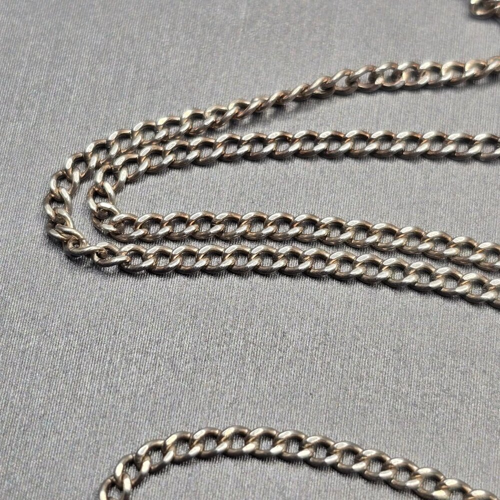VTG Creed Sterling Silver Miraculous Medal Pendant Necklace 18" Catholic Religio - Picture 4 of 13